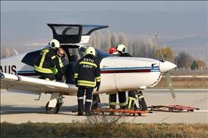 Eskişehir Hasan Polatkan Havalimanında Acil Durum Saha Tatbikatı Başarıyla Tamamlandı